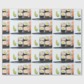 Sushi! Geschenkpapier (Flach)