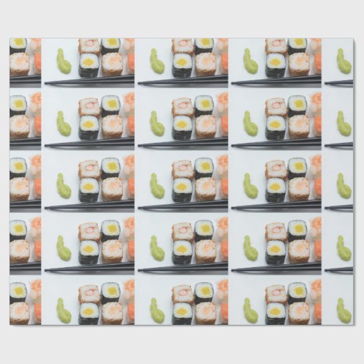 Sushi! Geschenkpapier (Flach)
