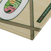 Sushi Glas Cutting Board Schneidebrett (Ecke)