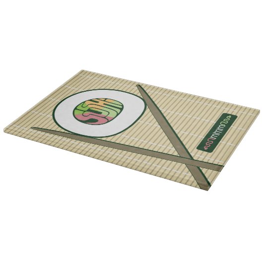 Sushi Glas Cutting Board Schneidebrett (Ecke)