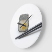 Sushi! Große Wanduhr (Winkel)
