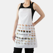 Sushi Guide Apron – Japanese Food Chart Schürze (InSitu)