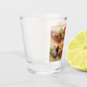 Sushi Harmony Glass – Elegant Nigiri Art by SUSHIM Schnapsglas (Links)