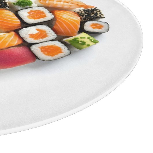 Sushi-Herz Schneidebrett (Ecke)