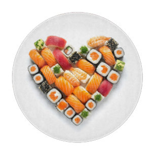 Sushi-Herz Schneidebrett