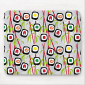 Sushi-Hintergrund Mousepad (Vorne)