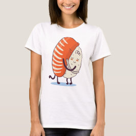 Sushi Hug Niedlich Kawaii Japanisch T-Shirt