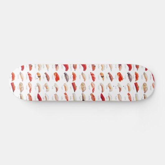Sushi-Identifizierungs-Skateboard Skateboard (Horizontal)