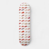 Sushi-Identifizierungs-Skateboard Skateboard (Vorderseite)