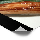 Sushi in Japan, Japanese Cuisine Poster (Ecke)