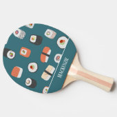 Sushi Individuelle Name Tischtennis Schläger (Seitenansicht)