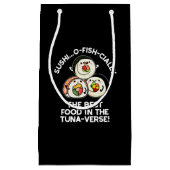 Sushi ist das beste Essen in der Thunfischwelt Kleine Geschenktüte (Vorderseite)