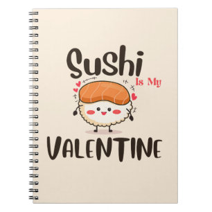 Sushi ist mein Valentin, Sushi Notizblock