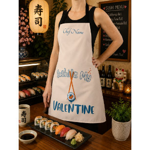 Sushi ist mein Valentin, Sushi Schürze