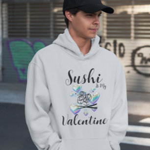 Sushi ist mein Valentine Hoodie