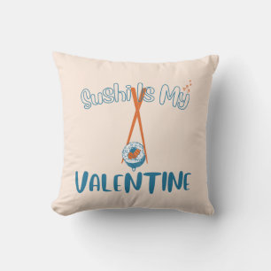 Sushi ist mein Valentine Kissen