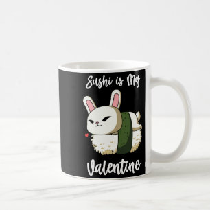 Sushi ist mein Valentinskaninchen Valentinstag T-S Kaffeetasse