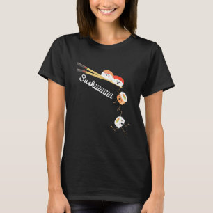 Sushi  Japan  Japanische Küche Koch Foodie T-Shirt