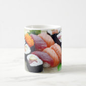 Sushi Japanese Asian Food Raw Sashimi Fresh Roll Kaffeetasse (Mittel)