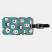 Sushi Japanese Food Art Individuelle Name Gepäckanhänger (Vorderseite horizontal)