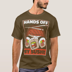 Sushi Japanese Food Maki Sushi Kawaii Hände ab r T-Shirt
