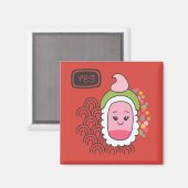 Sushi Japanese Food Niedlich Magnet (Vorderseite/Rückseite)