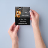 Sushi Japanese stylish food restaurant Flyer (Gruppe)