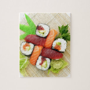 Sushi Japanisch Köstliches asiatisches Food Yummy Puzzle