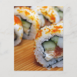 Sushi Japanisch Lecker Asiatisches Essen Köstlich Postkarte