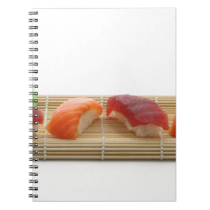 Sushi Japanisch Lecker Asiatisches Essen Lecker Notizblock