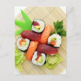 Sushi Japanisch Lecker Asiatisches Essen Lecker Postkarte