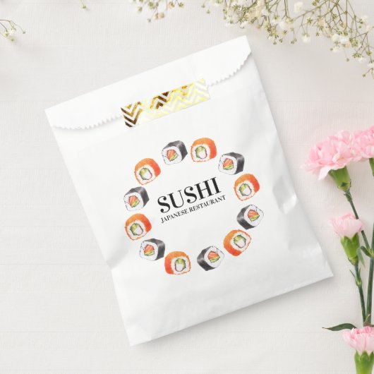 Sushi japanisches Essen Geschenktütchen (Versiegelt)