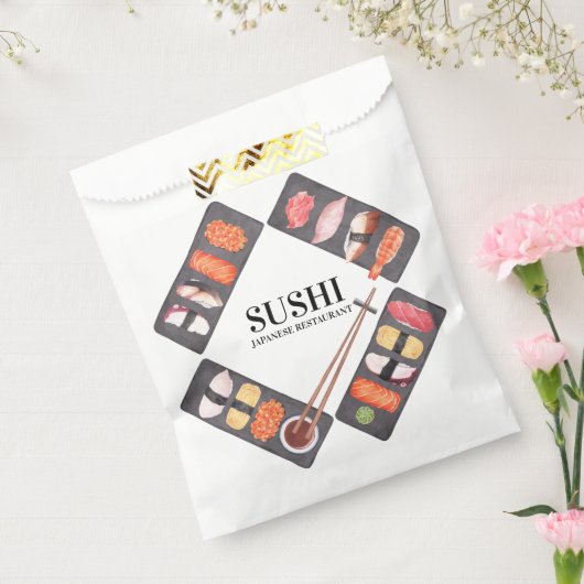 Sushi japanisches Essen Geschenktütchen (Versiegelt)