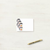 Sushi japanisches Essen Post-it Klebezettel (Auf Schreibtisch)