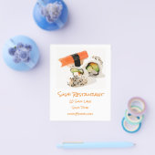 Sushi japanisches Restaurant Flyer (Einzeln)