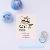 Sushi japanisches Restaurant Flyer (Einzeln)