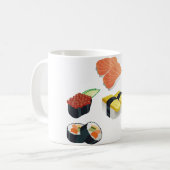 Sushi Kaffeetasse (Vorderseite Links)