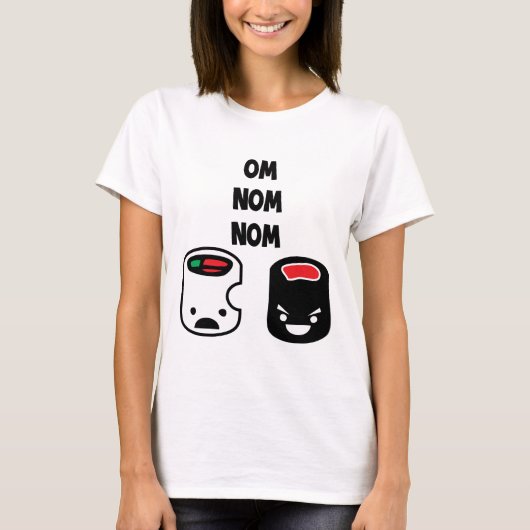 Sushi-Kannibale T-Shirt (Vorderseite)