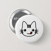 Sushi-Katze Button (Vorne & Hinten)