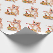 Sushi-Katze Geschenkpapier (Ecke)