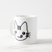 Sushi-Katze Kaffeetasse (Vorderseite Links)