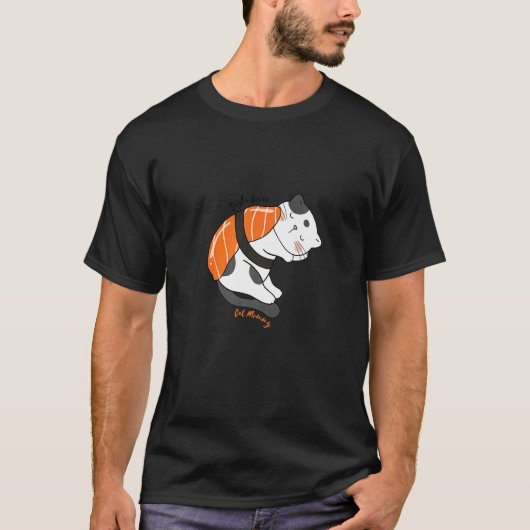 Sushi-Katze-Mama T-Shirt (Vorderseite)