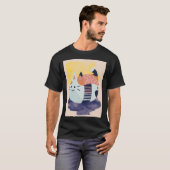 Sushi Katze T-Shirt (Vorne ganz)