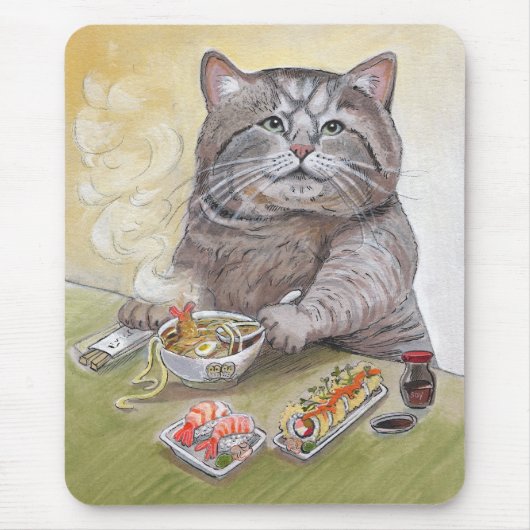 Sushi-Katze - TempuraUdon Mousepad (Vorne)