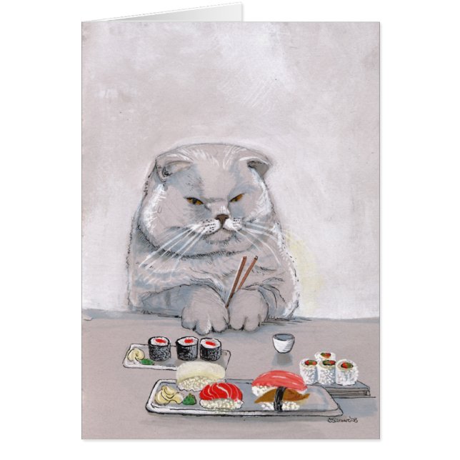 Sushi-Katzen-Herr Grumps ©CSiravo (Vorne)