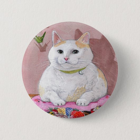 Sushi-Katzen-SashimiSweetie Button (Vorderseite)