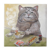 Sushi-KatzeTempuraUdon Fliese (Vorderseite)