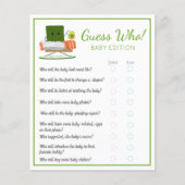 Sushi Kawaii Baby Guess Who Baby Flyer (Vorne)