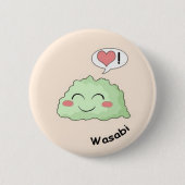 Sushi kawaii button (Vorderseite)