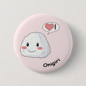 Sushi kawaii button (Vorderseite)
